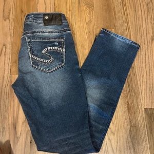 Woman's Silver Suki Jeans